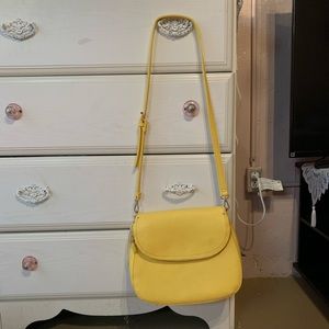 Yellow purse